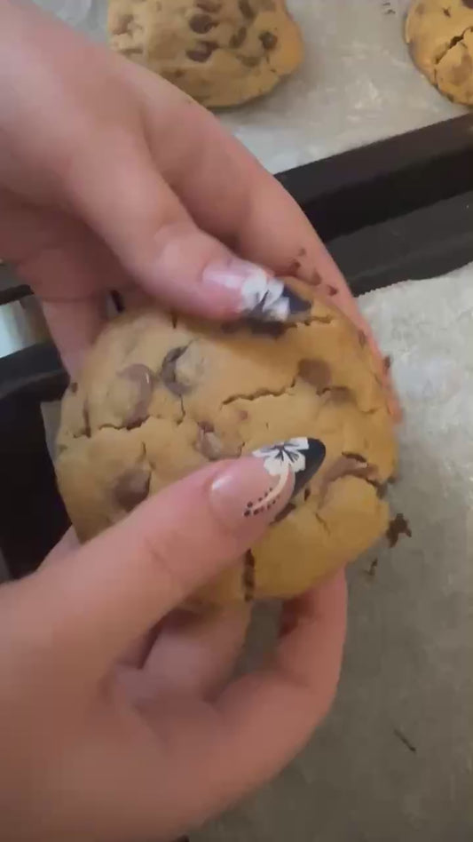 Cookies med sjokolade